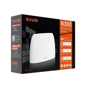 Bộ phát wifi Sim 4G LTE Tenda 4G03, tốc độ 300Mbps, kết nối 32 thiết bị