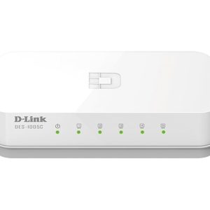 Bộ chia mạng 5 cổng D-LINK DES-1005C 10/100Mb Chính hãng giá rẻ